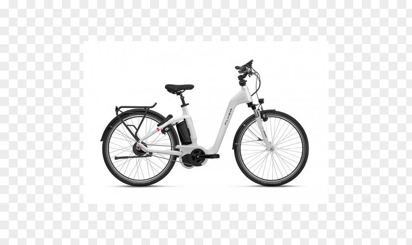 White Flyer Electric Bicycle Drumo IBike PNG
