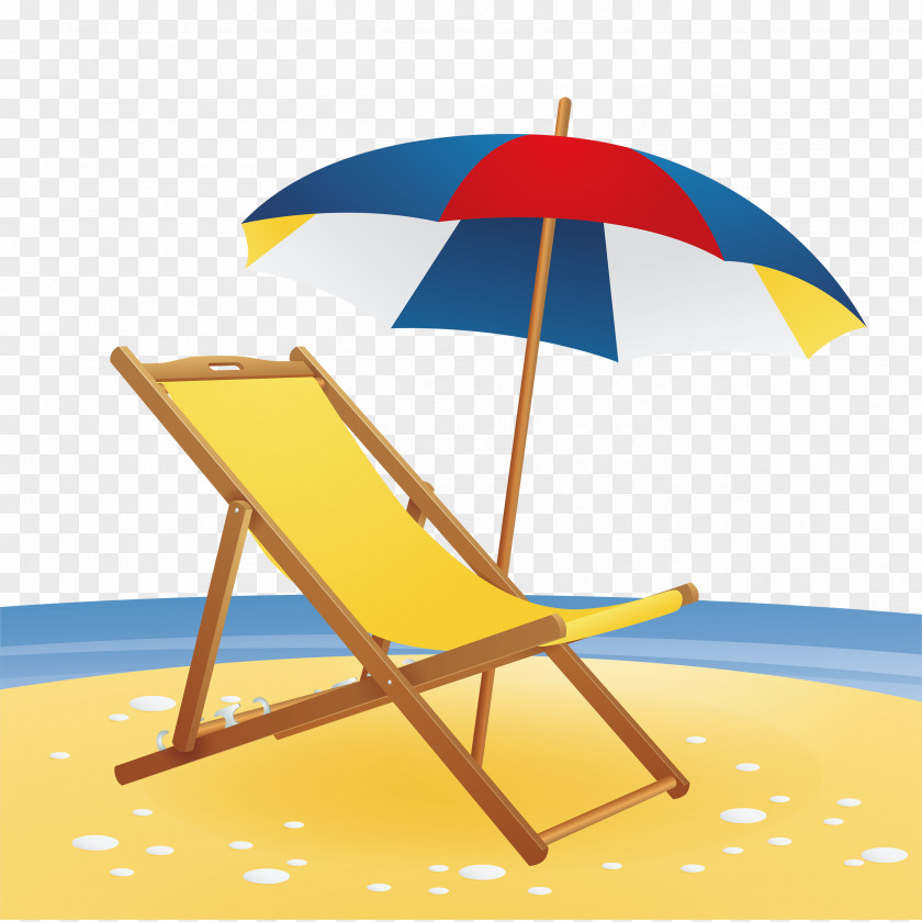 Beach Bar Image Chair Vector Graphics Design PNG