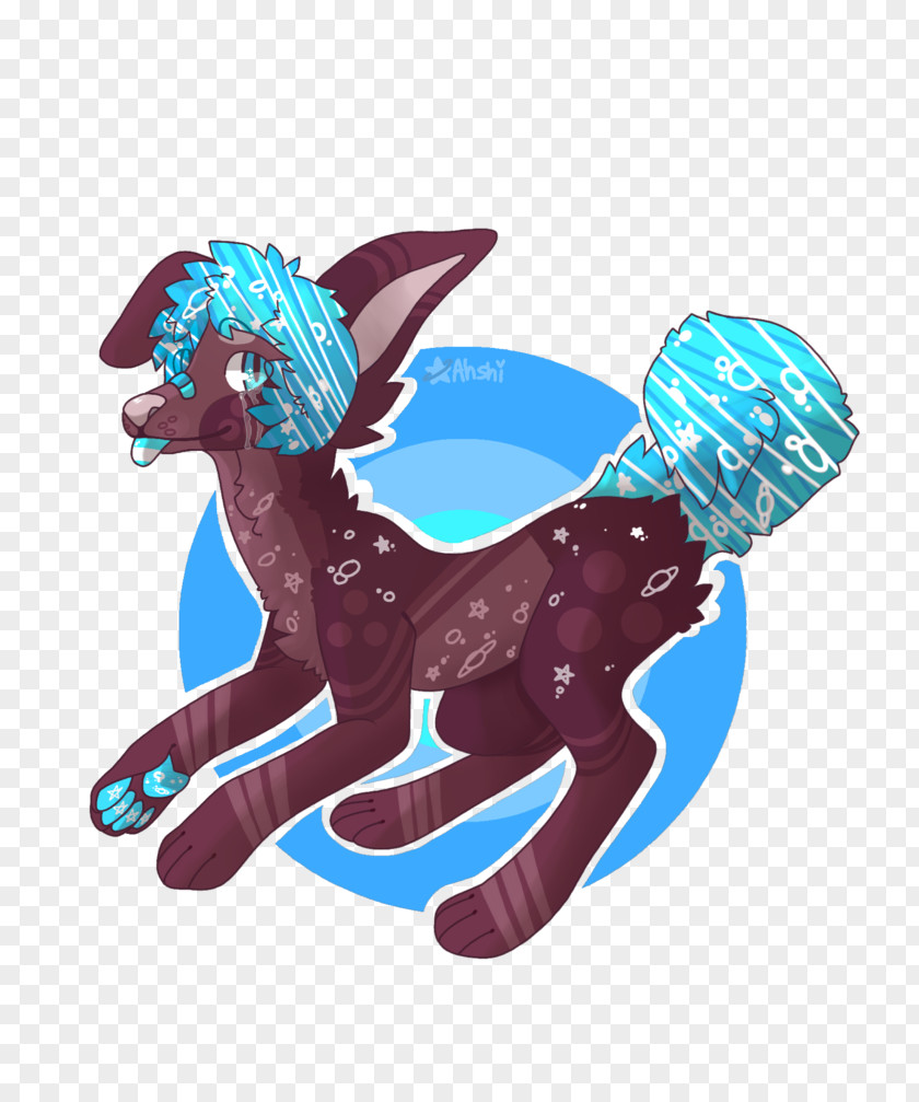 Buy 1 Take Reindeer Cobalt Blue Turquoise PNG