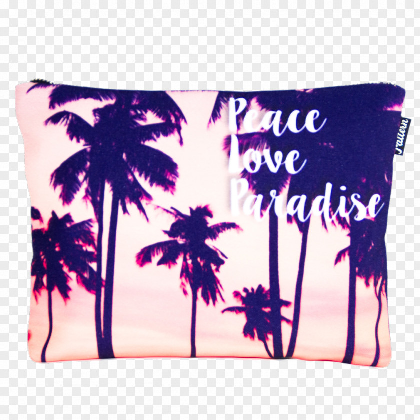 PARADİSE Love Bag Aloha Kiss Cushion PNG