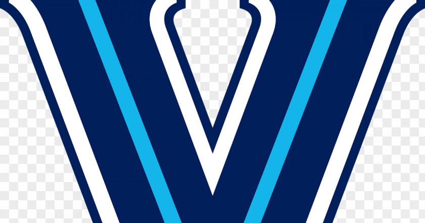 Villanova Wildcats Men's Basketball University Lacrosse Blue Logo PNG