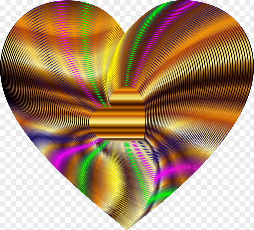 Well Heart Color Light Clip Art PNG