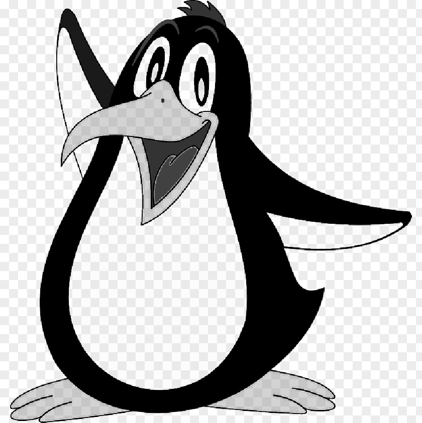 Cute Laugh Penguin Cartoon Drawing Illustration Stock Photography PNG