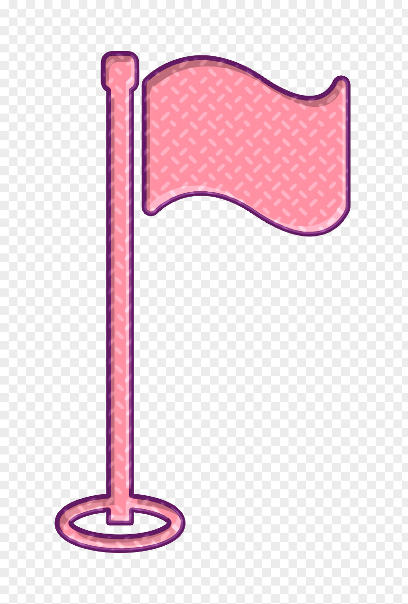 Golf Flag With Pole Icon Maps And Flags PNG