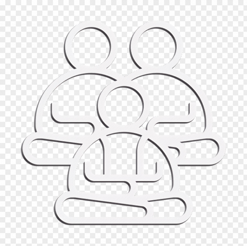 Meditation Icon Concentration Yoga PNG