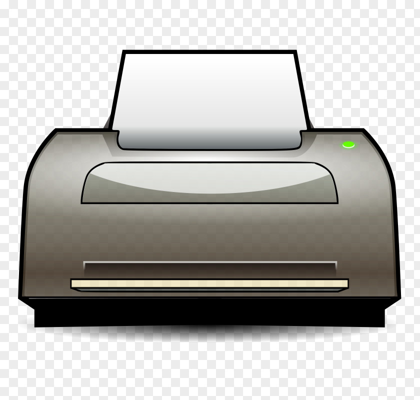 Printer Clip Art Openclipart Inkjet Printing PNG