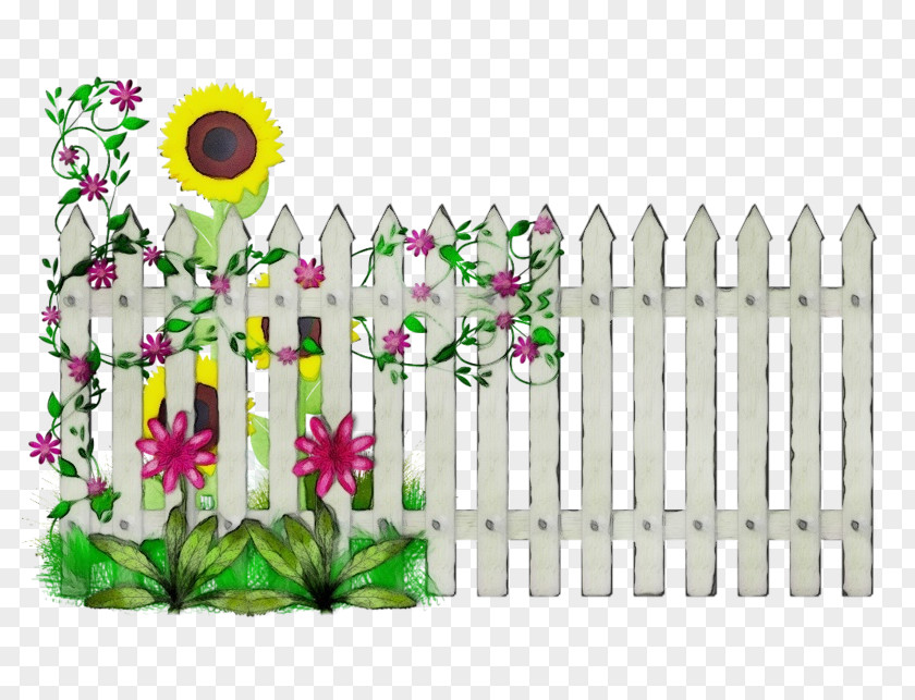 Wildflower Outdoor Structure Watercolor Floral Background PNG