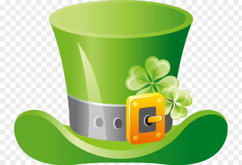 Cartoon Green Flat Cap Ireland Guinness Saint Patricks Day Irish People March 17 PNG
