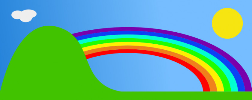 Rainbows Cliparts Free Content Rainbow Drawing Clip Art PNG