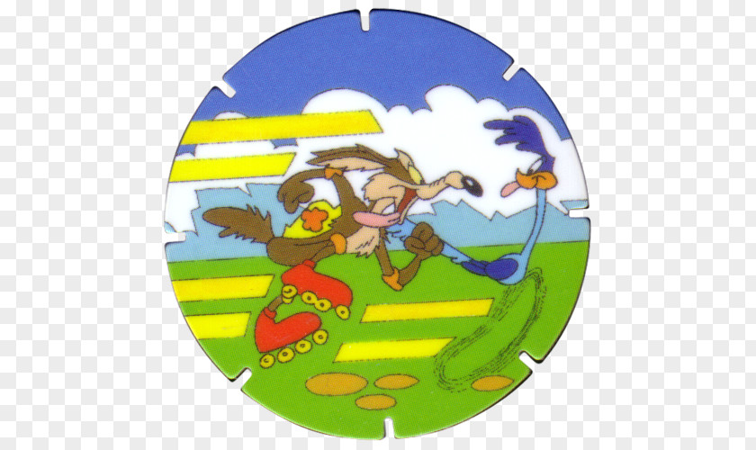 Road Runner Tazos Milk Caps Walkers Doritos Looney Tunes PNG