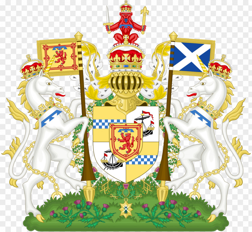Unicorn Kingdom Of Scotland Royal Arms Coat The United PNG