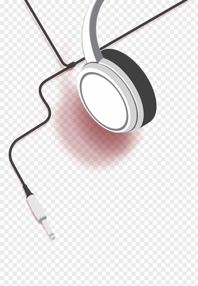White Headphones PNG