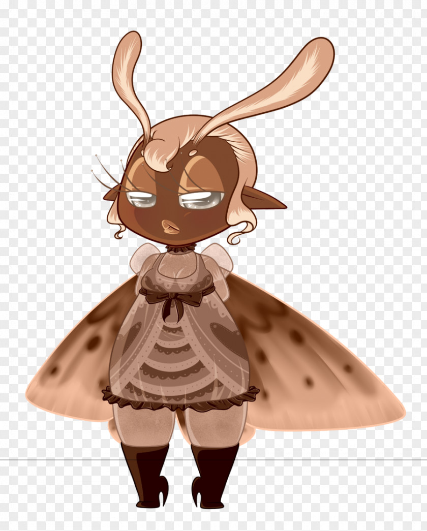 Insect Hare Butterfly Costume Design Cartoon PNG