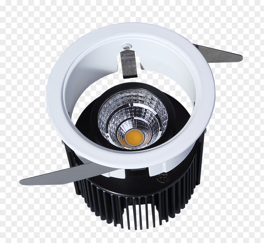 Light Recessed Multifaceted Reflector Fixture LED Lamp PNG