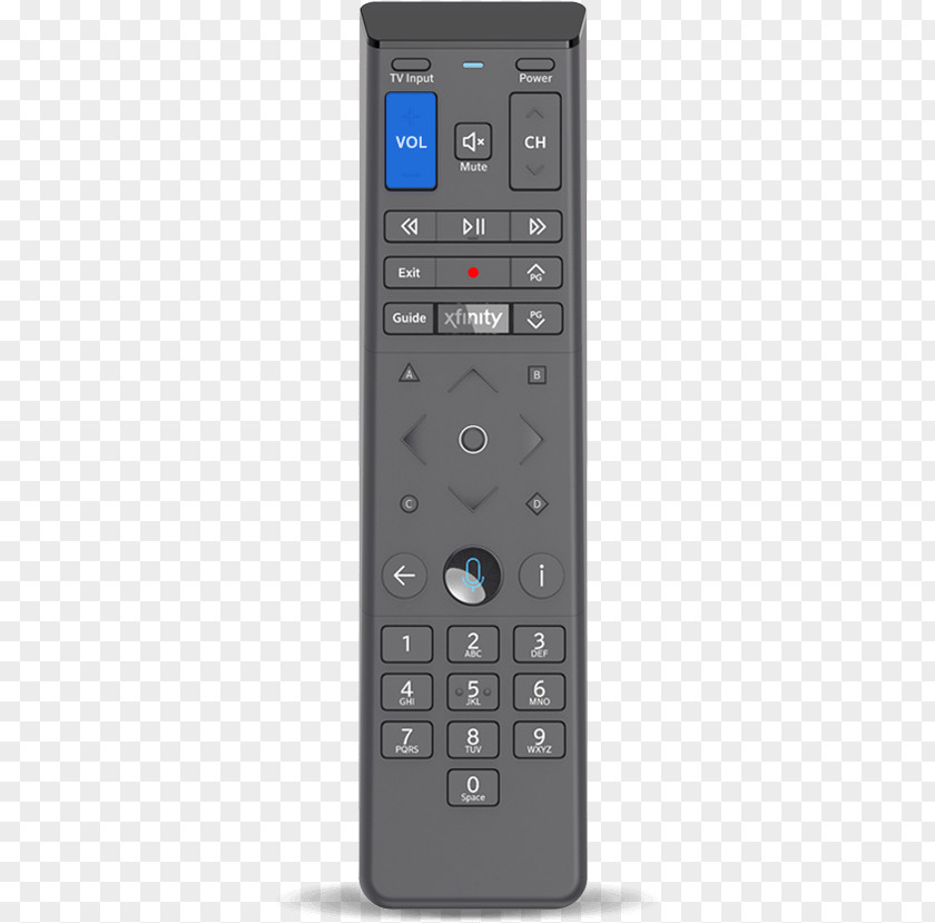 Remote Desktop Controls Xfinity Comcast Handheld Devices Cable Television PNG