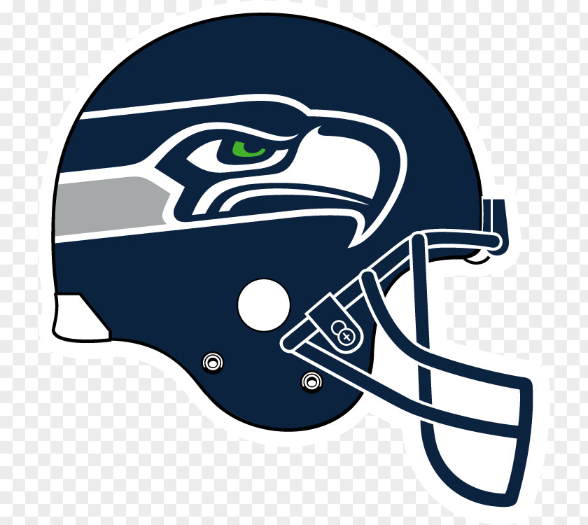 Seattle Seahawks 2012 Season NFL Green Bay Packers Helmet PNG