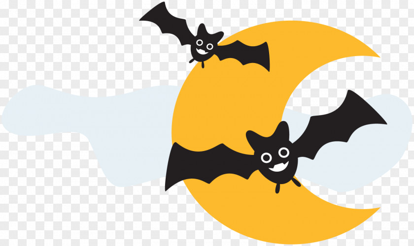 Halloween Bat Drawing Party Clip Art PNG