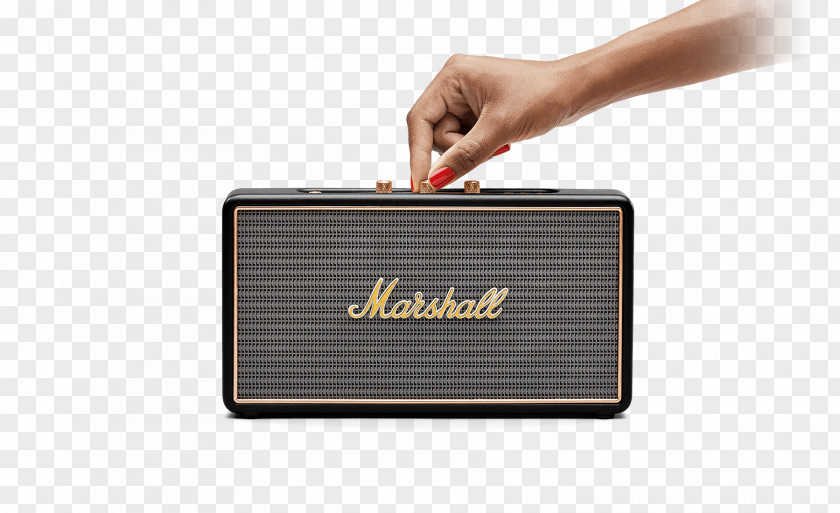 MARSHALL Loudspeaker Guitar Amplifier Marshall Amplification Wireless Speaker Bluetooth PNG