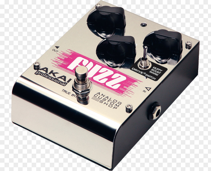 Electric Guitar Effects Processors & Pedals Distortion Fuzzbox Akai PNG