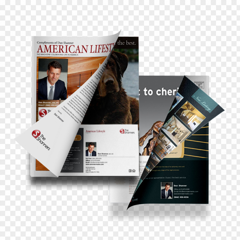 Magazine Cover Advertising Brand Brochure PNG