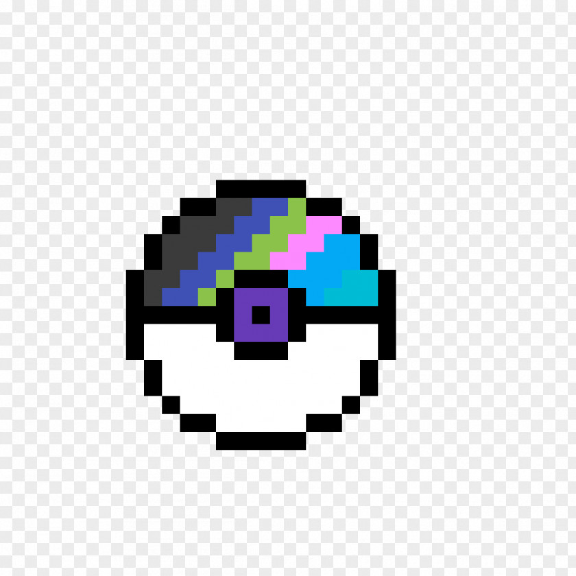 Pokeball Pixel Art MineSweeper Retro Pixyfy Colour By Number Colouring Book, Emoji Minecraft PNG