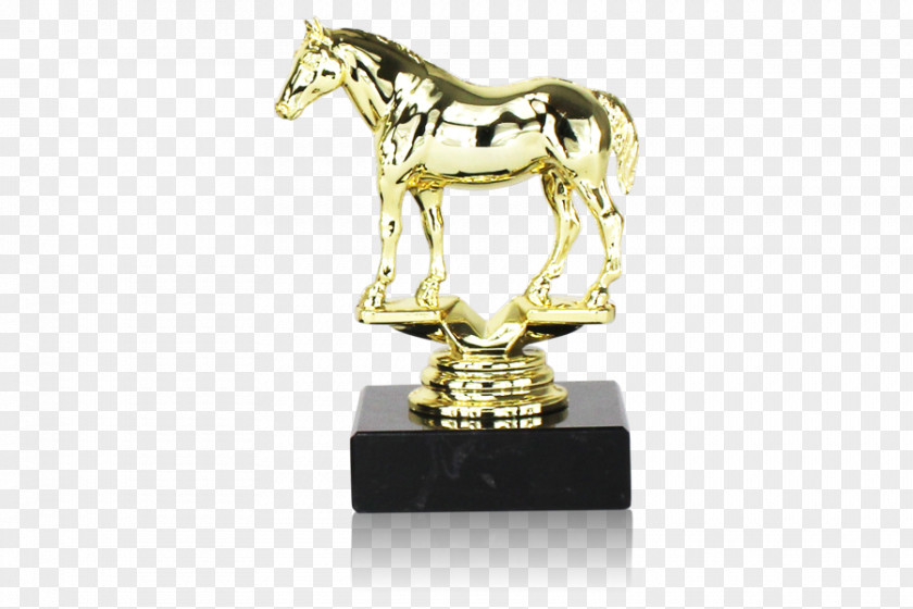 Quarter Horse Trophy Figurine Mammal PNG