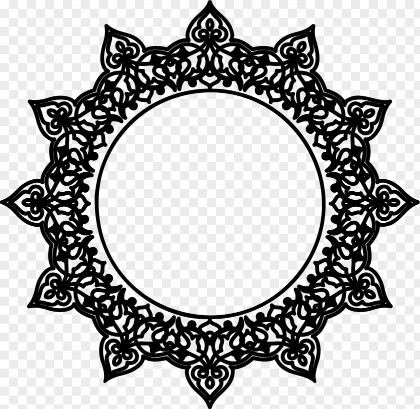 Round Frame Picture Frames Clip Art PNG