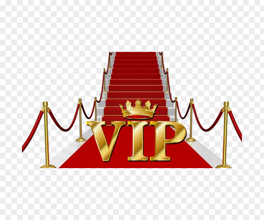 VIP Golden Delicious Red Carpet Clip Art PNG