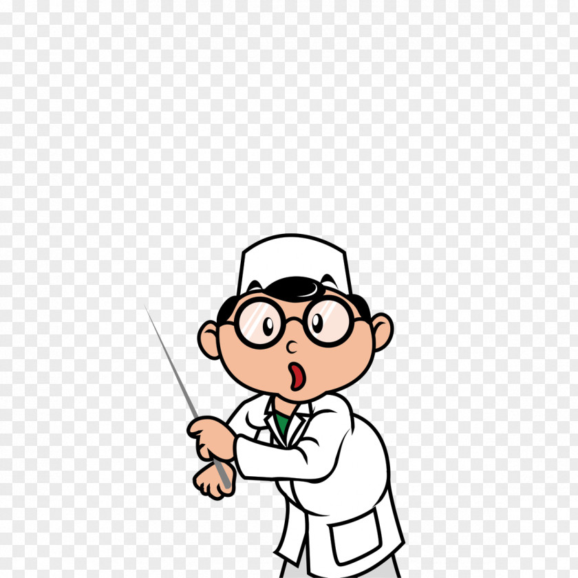 Cartoon Doctor Physician Nursing Mobile Phone PNG