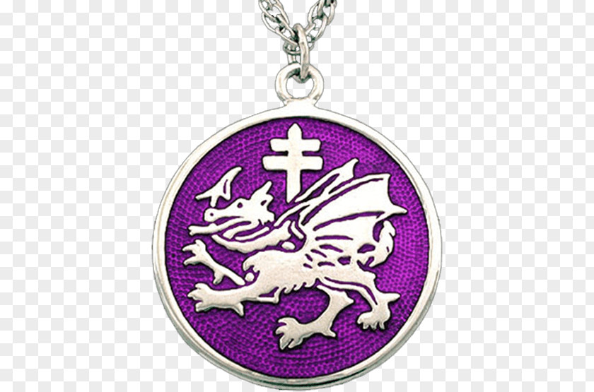 Dragon Necklace Dracula Order Of The Symbol Charms & Pendants PNG