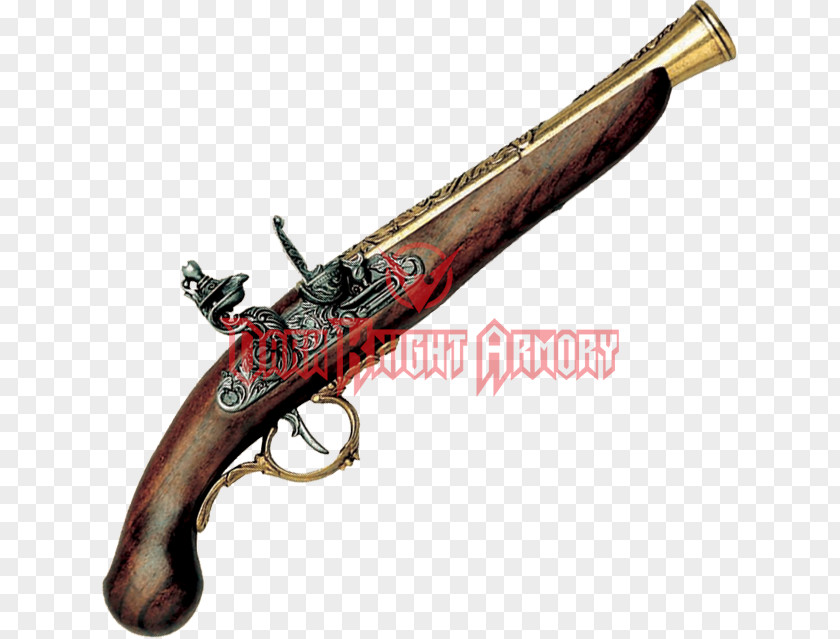 Handgun Trigger Firearm Flintlock 18th Century Air Gun PNG