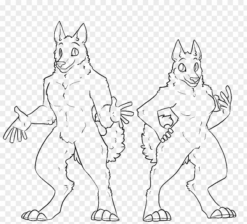 Husky Line Art Drawing Dog Base Carnivora PNG