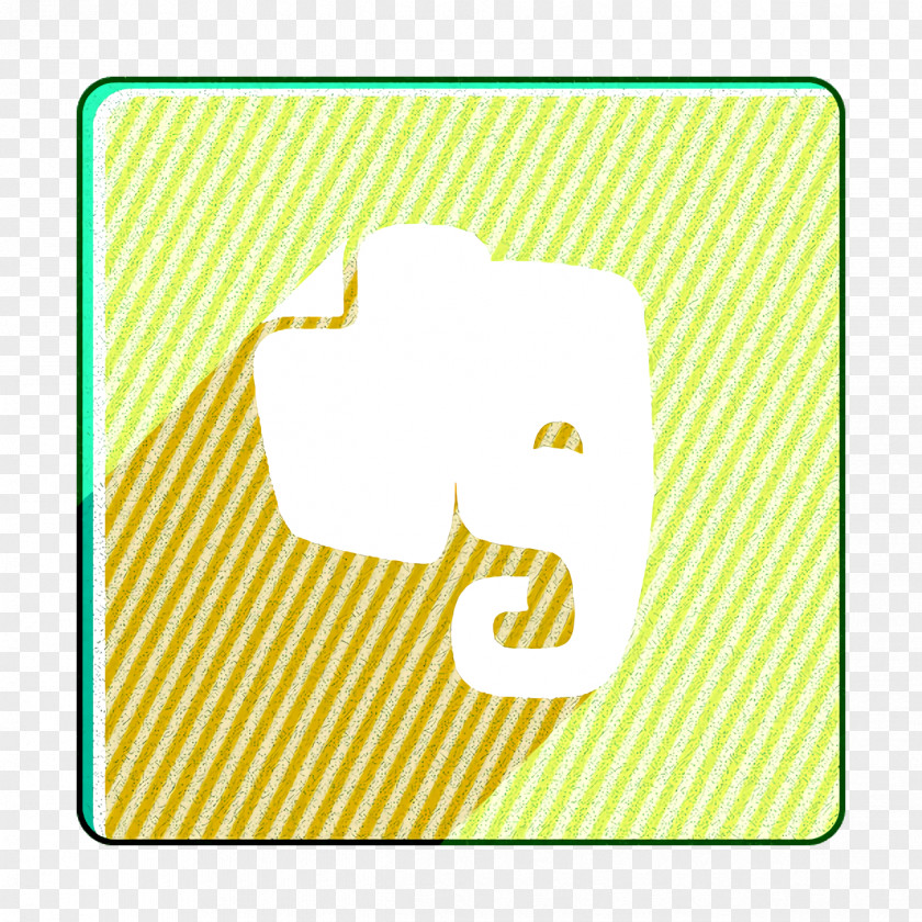 Logo Rectangle Evernote Icon Media Shadow PNG