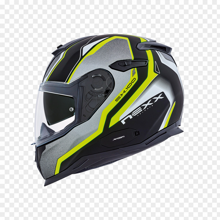 Yellow Blast Motorcycle Helmets Nexx GSX250R PNG