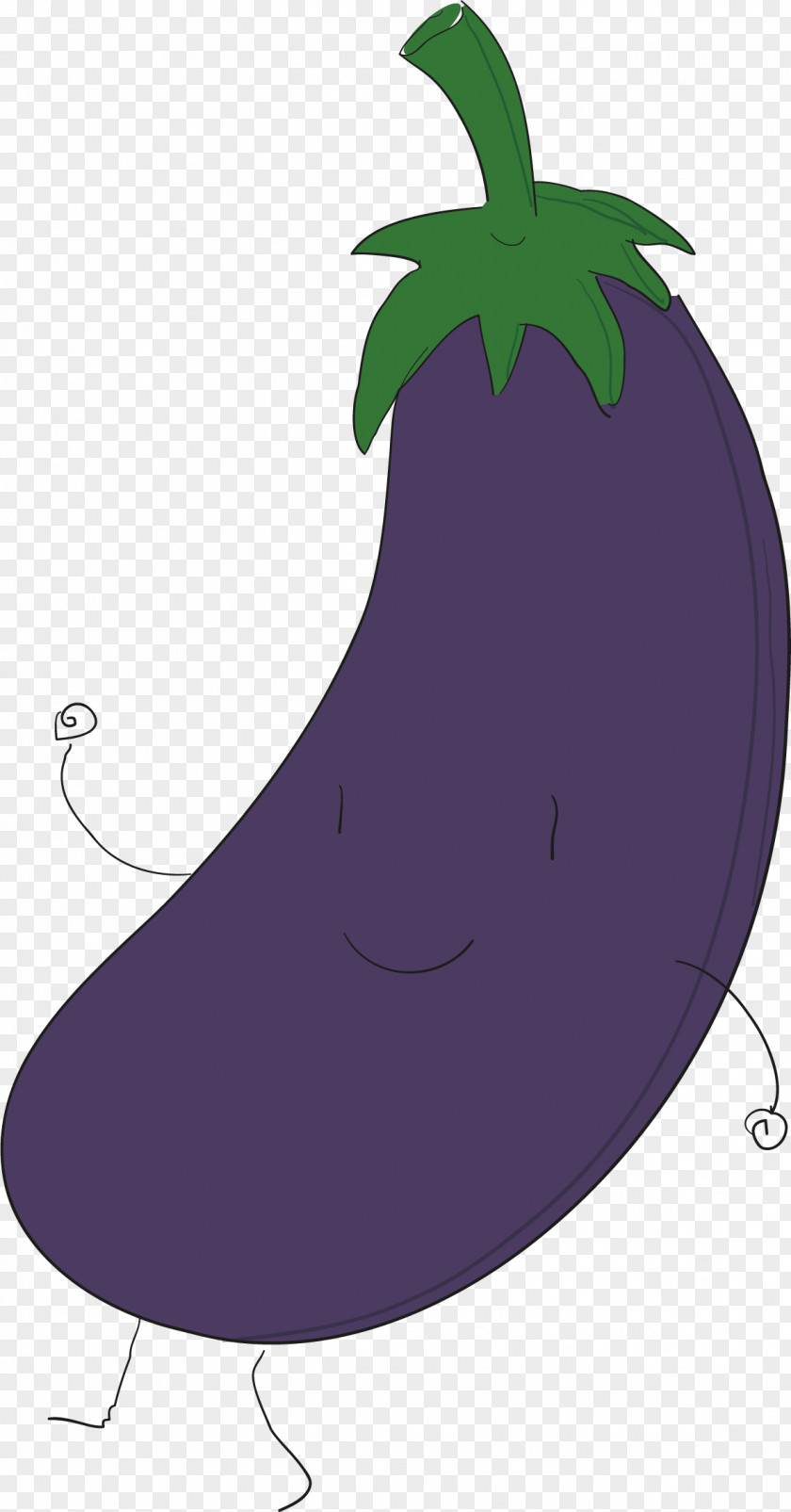 Eggplant Vector Clip Art PNG