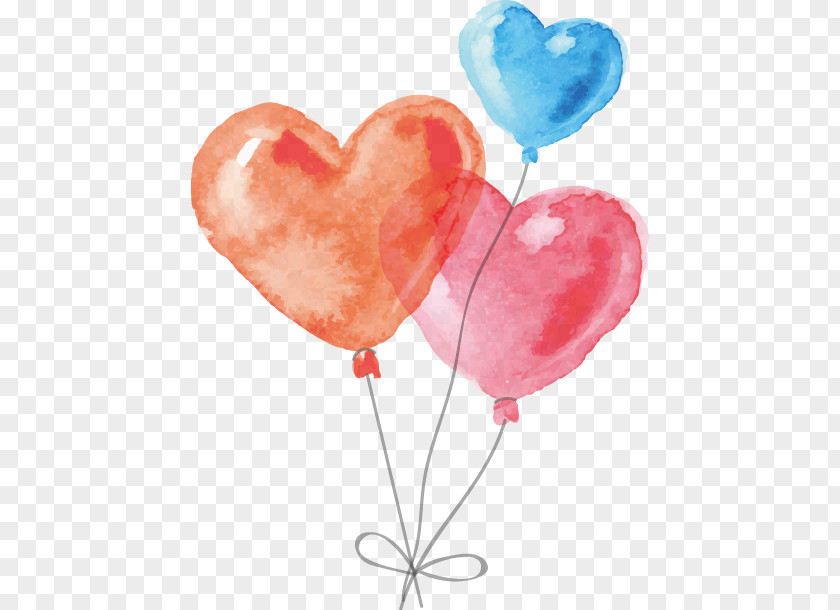 Painting Watercolor Drawing Heart PNG