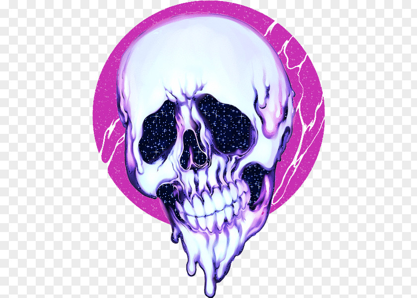 Psychedelic Art Skull Aesthetics Drawing Skeleton PNG