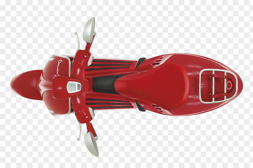 Red Vespa Piaggio 946 Scooter PNG