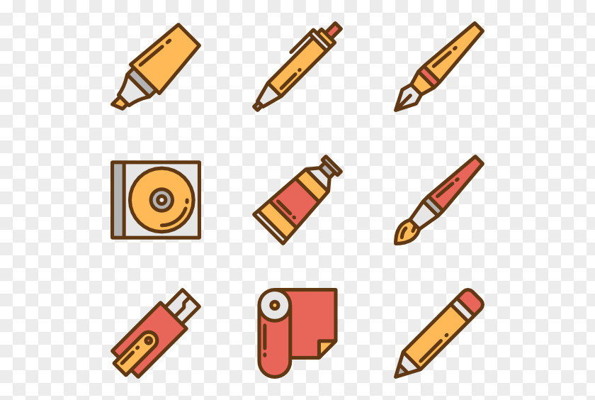 Stationery Infographic PNG