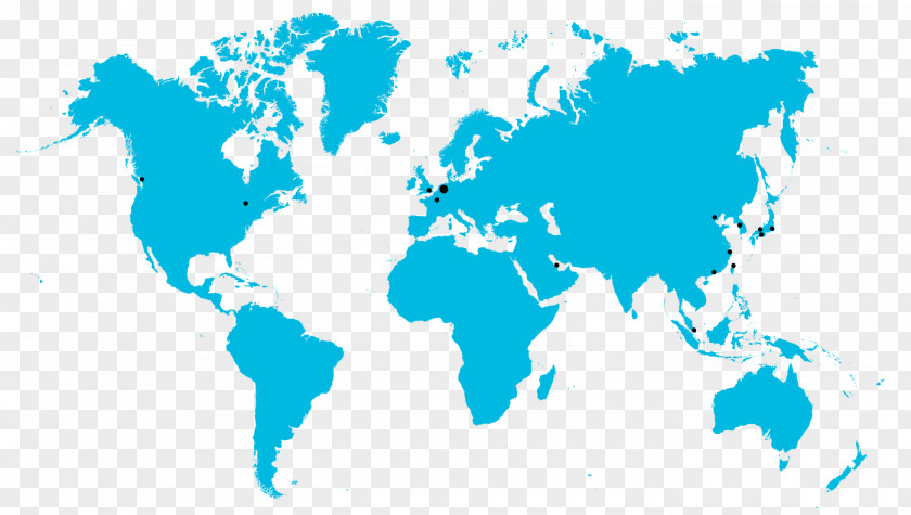 World Map Physical Globe PNG