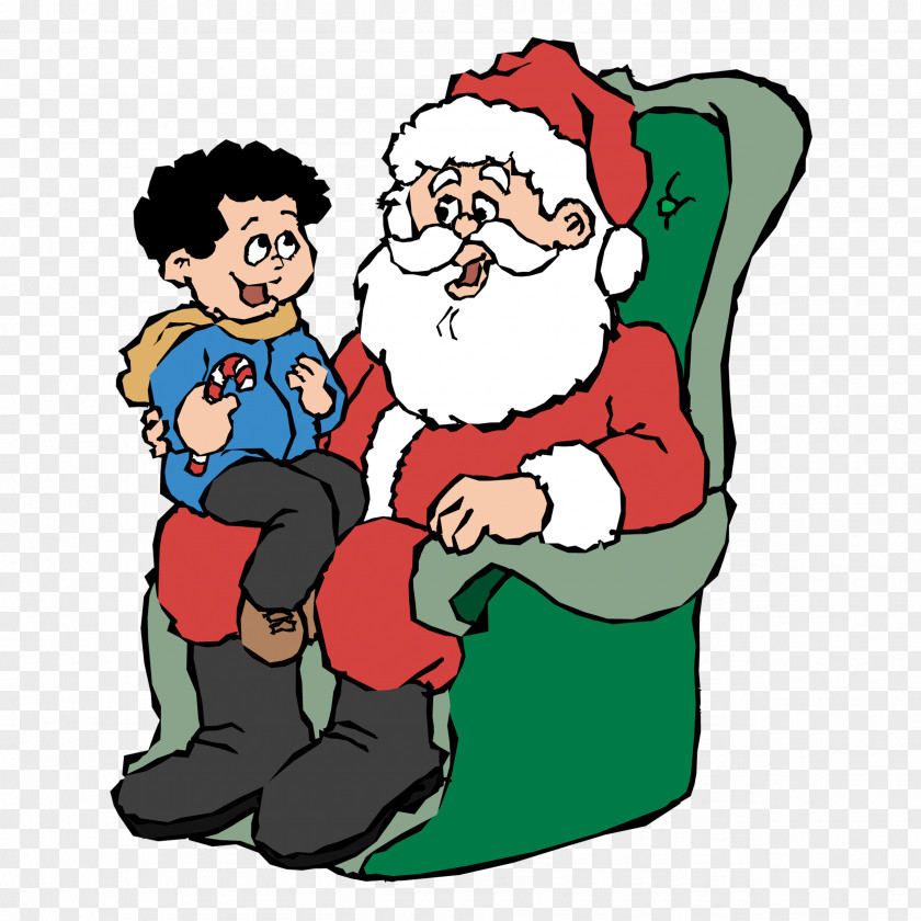 Boy Santa Claus Vector Graphics Reindeer Image PNG
