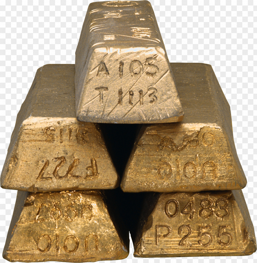 Egypt Gold Bar Mali Bullion Ingot PNG