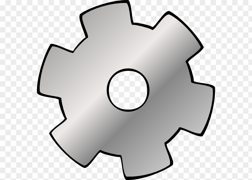 Mechanical Gear Clip Art PNG