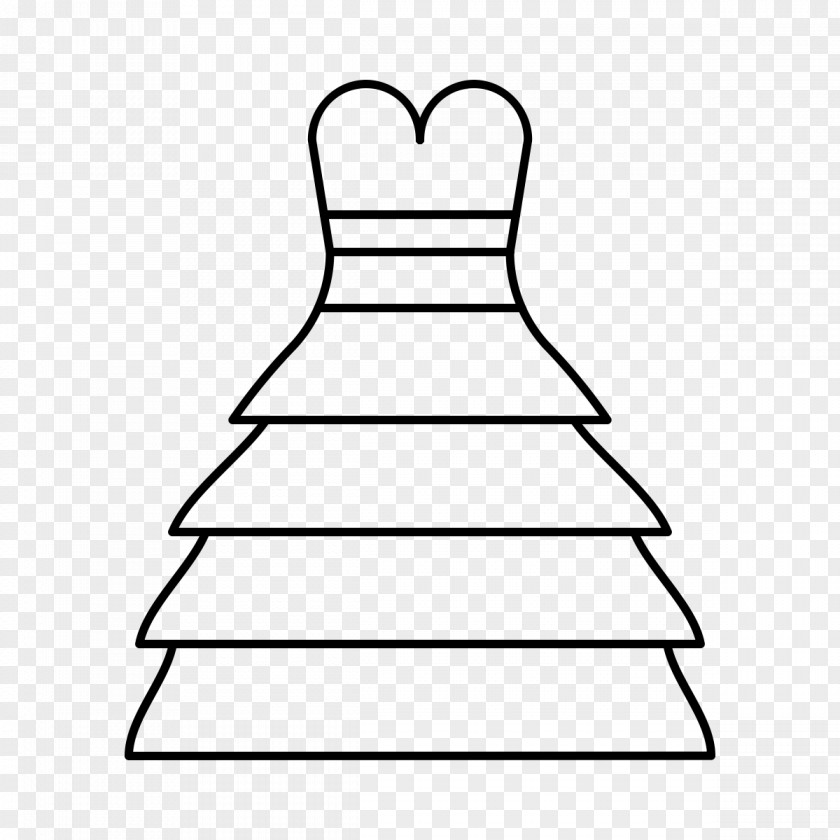 Wedding Gown Christmas Tree Drawing Child PNG