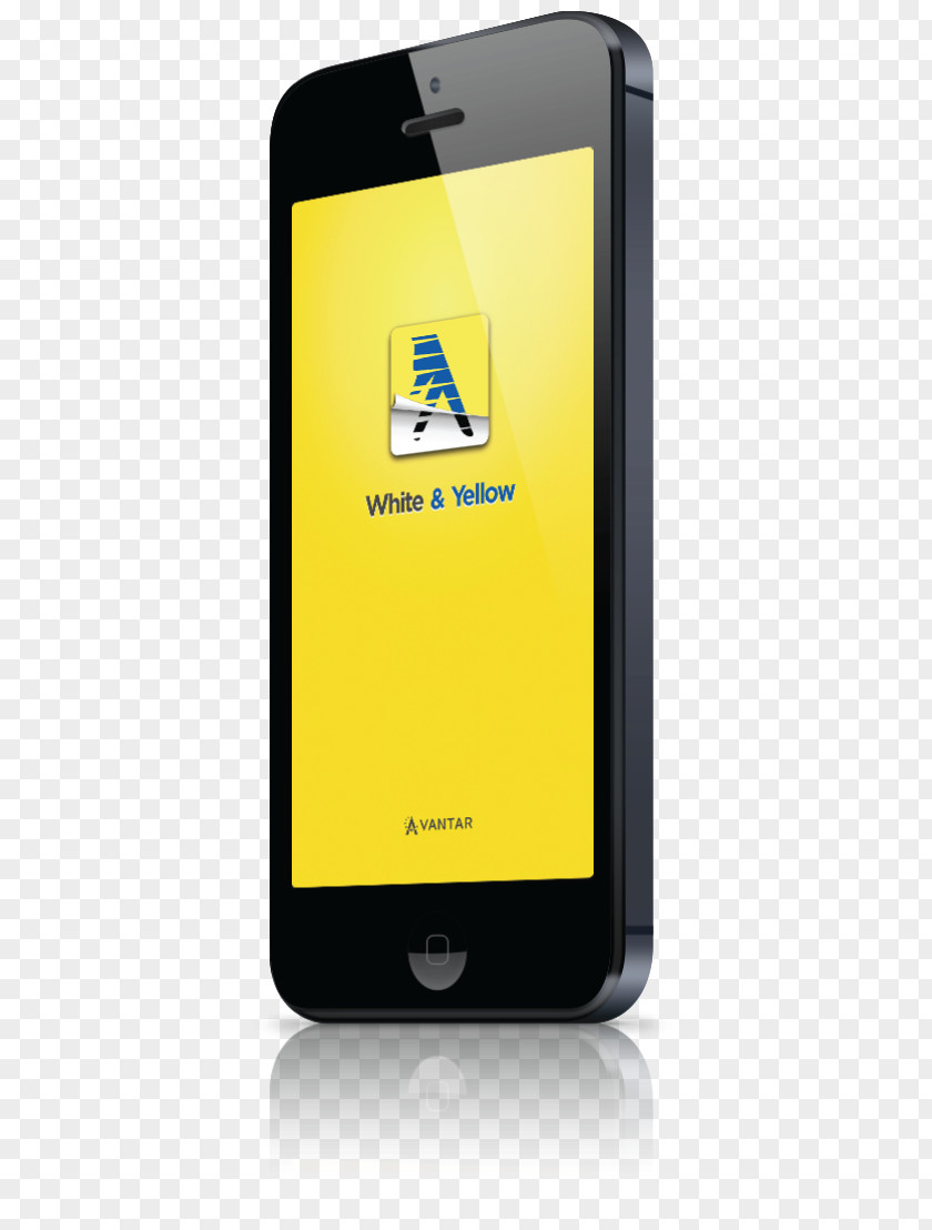 Yellow Phone Smartphone Feature Pages Telephone Directory Mobile Phones PNG