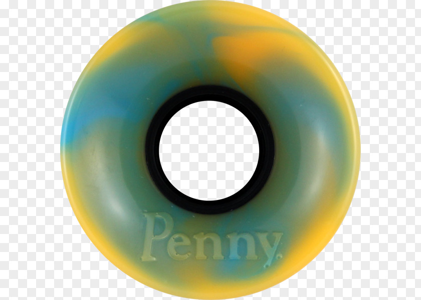 Orange Swirl Circle Wheel Font PNG