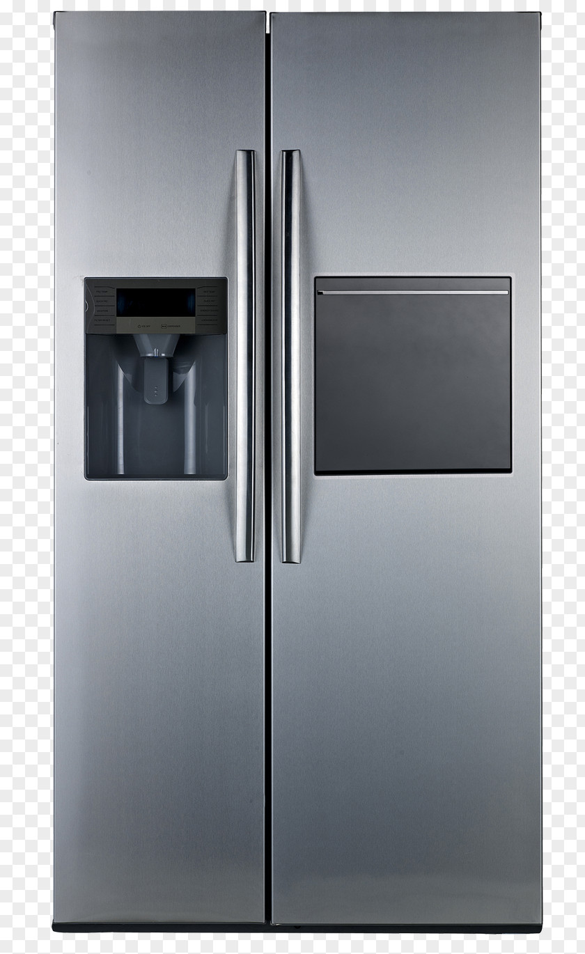 Refrigerator Freezers Auto-defrost Logik LFC50B14 Fridge Freezer Ice Makers PNG