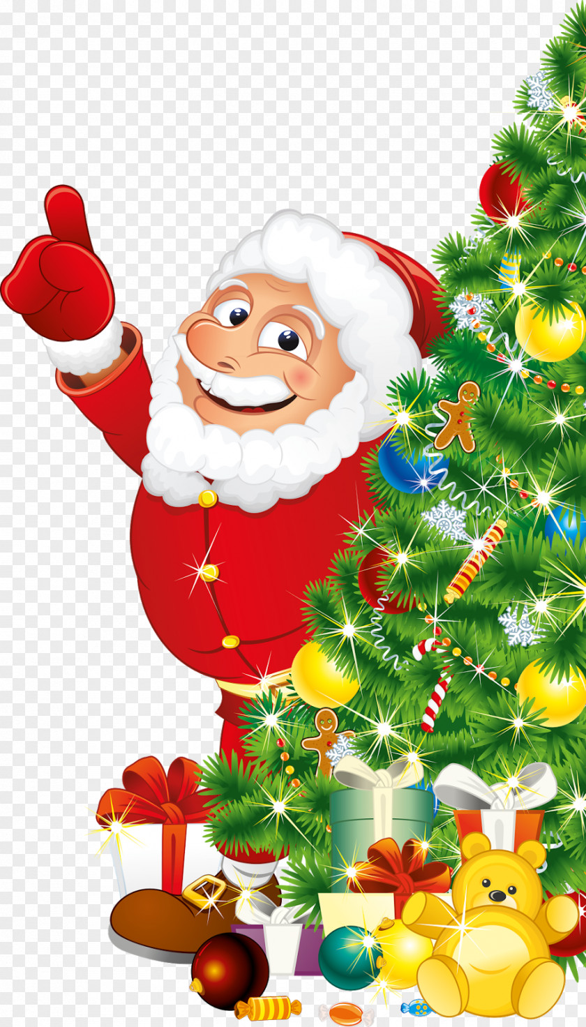 Saint Nicholas Santa Claus Christmas Card Clip Art PNG