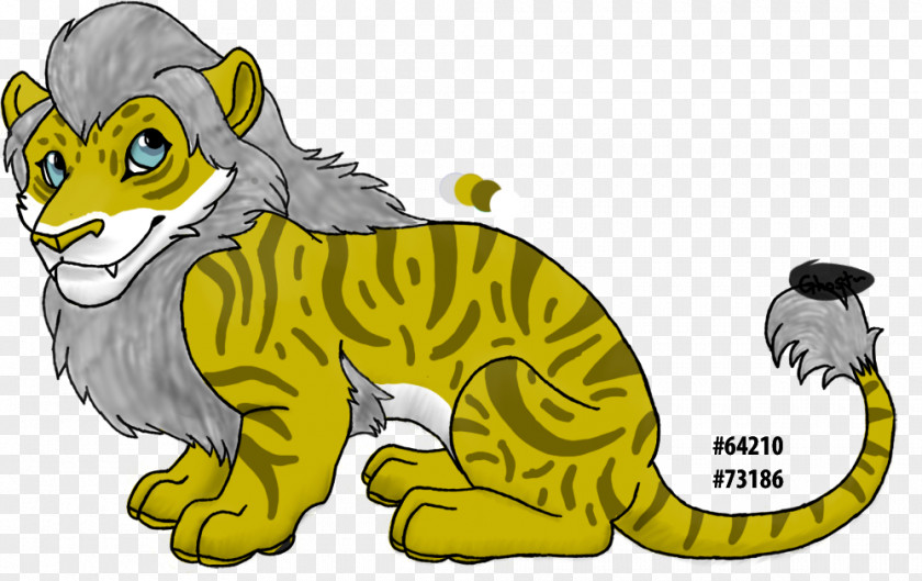 Tiger Whiskers Lion Cat PNG