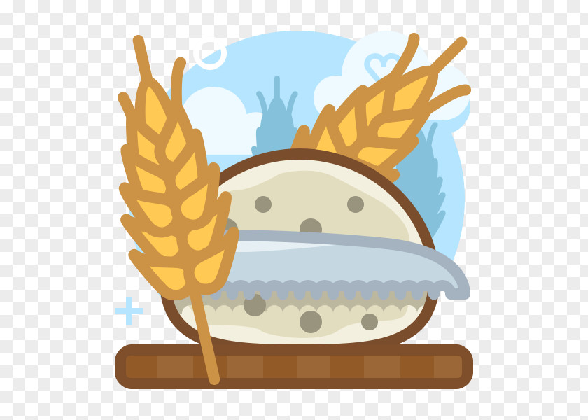Cartoon Wheat Decoration Material Food Bread PNG